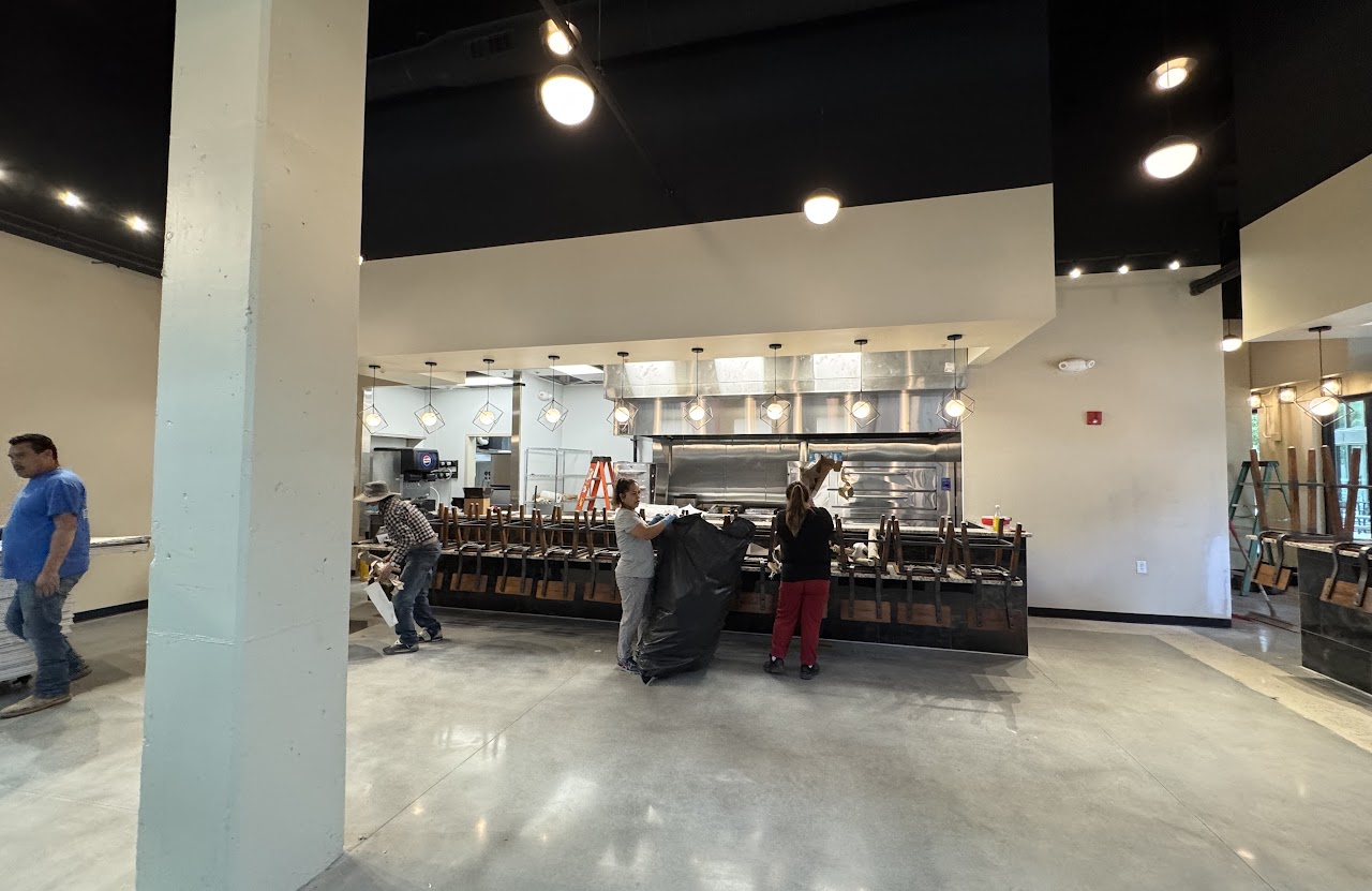Restaurant remodel